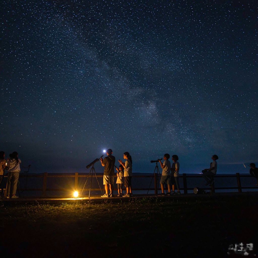 星空下的观星聚会